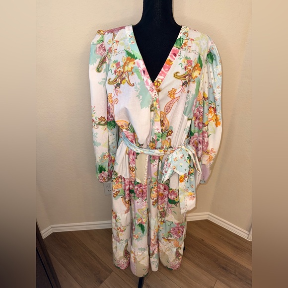 Eloquii Floral Wrap Maxi Dress – Size 20 - Picture 2 of 10